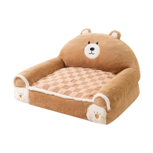 Fenteer Hunde Schlafsofa, Haustier Couchbett, Katzen Kätzchen für Große Hunde Und Katzen, Weiche Kleintiere, Hunde Schlafbett, Katzen Schlafsofa, M Fenteer Hunde Schlafsofa, Haustier Couchbett, Katzen Kätzchen für Große Hunde Und Katzen, Weiche Kleintiere, Hunde Schlafbett, Katzen Schlafsofa, M von Fenteer