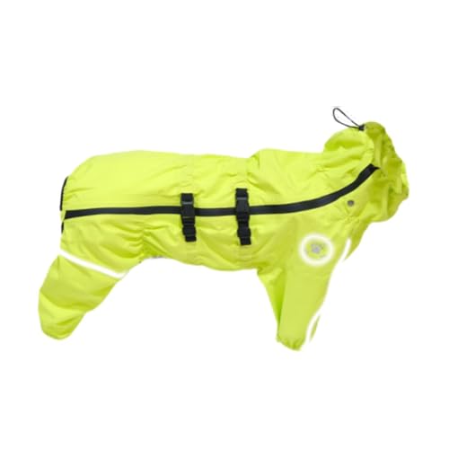 Fenteer Hunde-Wintermantel, Hundekleidung, Schneeanzug, verstellbar, wasserdicht, für Spaziergänge im Freien, Hunde-Regenmantel, Hundejacke für kleine Hunde, GrÜn, XL Fenteer Hunde-Wintermantel, Hundekleidung, Schneeanzug, verstellbar, wasserdicht, für Spaziergänge im Freien, Hunde-Regenmantel, Hundejacke für kleine Hunde, GrÜn, XL von Fenteer