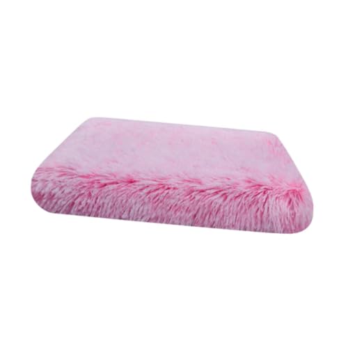 Fenteer Hundebettmatte, Haustier-Schlafmatte, abnehmbares, weiches, verdicktes Haustierkissen, Kistenunterlage für Kätzchen, ältere Haustiere, Welpen, Pink L Fenteer Hundebettmatte, Haustier-Schlafmatte, abnehmbares, weiches, verdicktes Haustierkissen, Kistenunterlage für Kätzchen, ältere Haustiere, Welpen, Pink L von Fenteer