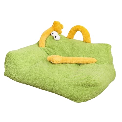 Fenteer Hundebettmatte, Hundeschlafsofa, Zwinger, waschbar, Winter, warm, bequem, Haustier-Schlafbett für drinnen, Katzen, für Welpen, Katzen, Hunde, Kätzchen, GrÜn, L Fenteer Hundebettmatte, Hundeschlafsofa, Zwinger, waschbar, Winter, warm, bequem, Haustier-Schlafbett für drinnen, Katzen, für Welpen, Katzen, Hunde, Kätzchen, GrÜn, L von Fenteer