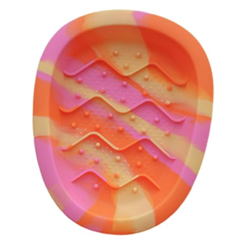 Fenteer Hundenapf mit langsamer Fütterung, Futterbehälter, Haustierzubehör, leicht zu reinigen, tragbar, Katzenfutternapf, Hundeleckerli-Schale für Kätzchen, Style D von Fenteer