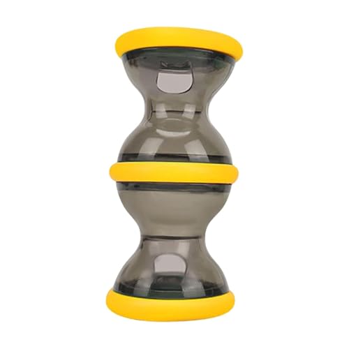 Fenteer Hundepuzzle Spielzeugkatze und Hunde und Leck Food Toy Rolling behandeln Ball Haustiere Tumbler und Over Food Toy für IQ stimuliert Haustierpelpe, Gelb Fenteer Hundepuzzle Spielzeugkatze und Hunde und Leck Food Toy Rolling behandeln Ball Haustiere Tumbler und Over Food Toy für IQ stimuliert Haustierpelpe, Gelb von Fenteer