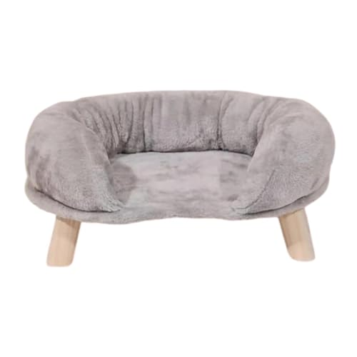 Fenteer Hundesofa, Haustierstuhl, rutschfest, Welpensofa, weich, warm, Katzencouch, Welpenschlafbett für Kätzchen, kleine Hunde, Katzen, Kätzchen, Grau Fenteer Hundesofa, Haustierstuhl, rutschfest, Welpensofa, weich, warm, Katzencouch, Welpenschlafbett für Kätzchen, kleine Hunde, Katzen, Kätzchen, Grau von Fenteer