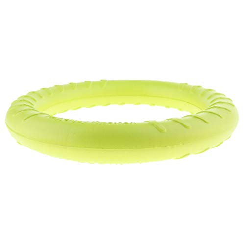Fenteer Hundespielzeug Floating Water Ring, für Übungen Im Freien, Spielzeug, Spielzeug zu Ziehen, Leuchtendes Grün von Fenteer