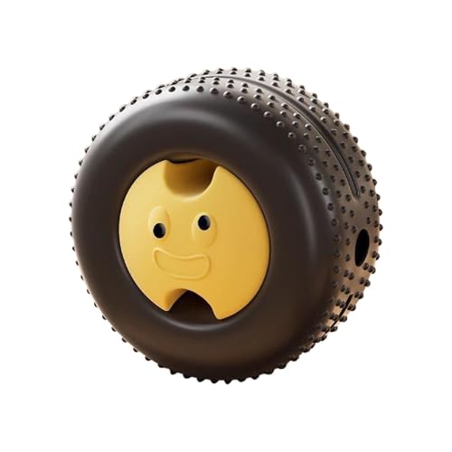 Fenteer Hundespielzeug mit Futterausgabe, langsamer Futterspender, Training, Belohnung, Futtersuchfähigkeiten, Indoor-Spiel, Kauspielzeug, für, Reifen von Fenteer