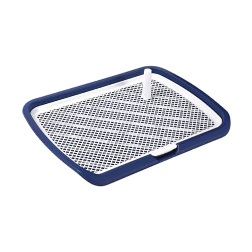 Fenteer Hundetöpfchen-Toiletten-PIPI-Pad-Halter, leicht zu reinigen, Hundetöpfchen, Trainingstoilette für den Innenbereich, für, Marine Fenteer Hundetöpfchen-Toiletten-PIPI-Pad-Halter, leicht zu reinigen, Hundetöpfchen, Trainingstoilette für den Innenbereich, für, Marine von Fenteer