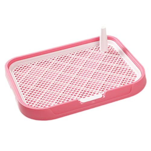 Fenteer Hundetoilette, Hundetöpfchen, Toilette, Abnehmbarer Pfosten, Spritzschutz, Halter für Hundeunterlage, Hundetoilette für und andere Haustiere im, ROSA Fenteer Hundetoilette, Hundetöpfchen, Toilette, Abnehmbarer Pfosten, Spritzschutz, Halter für Hundeunterlage, Hundetoilette für und andere Haustiere im, ROSA von Fenteer