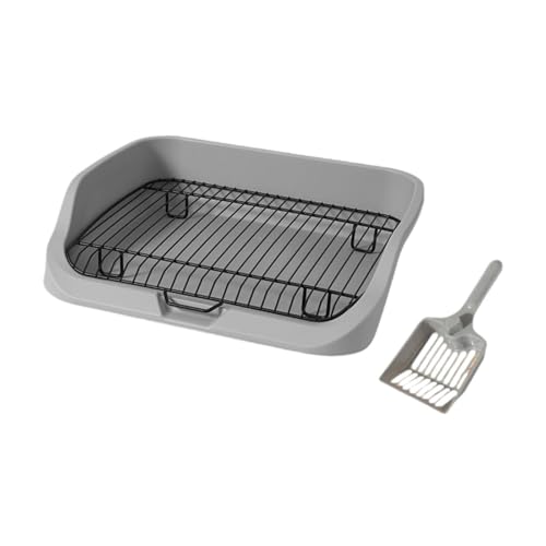 Fenteer Hundetoilette, Katzentoilette, leicht zu reinigende Gitter, tragbare Hundetoilette, Trainingstoilette für Haustiere, Katzen, Hunde, Haustierbedarf, Großer Hoher Zaun Fenteer Hundetoilette, Katzentoilette, leicht zu reinigende Gitter, tragbare Hundetoilette, Trainingstoilette für Haustiere, Katzen, Hunde, Haustierbedarf, Großer Hoher Zaun von Fenteer