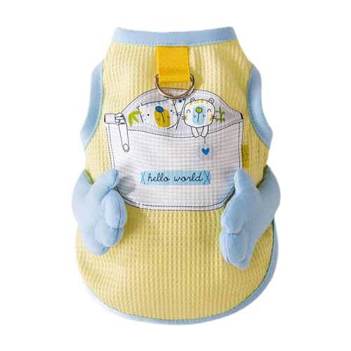 Fenteer Hundeweste, Geschirr, Hundekleidung, ausbruchsicher, leicht, modisch für kleine und mittelgroße Hunde, atmungsaktiv, Haustiergeschenk, Welpen- und, XL Fenteer Hundeweste, Geschirr, Hundekleidung, ausbruchsicher, leicht, modisch für kleine und mittelgroße Hunde, atmungsaktiv, Haustiergeschenk, Welpen- und, XL von Fenteer