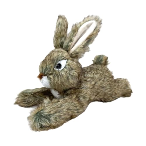 Fenteer Interaktives Hundespielzeug, Hundekauartikel, neuartiges, bissfestes Stofftier, quietschendes Plüschspielzeug, Welpe zum Spielen für kleine und, Brauner Hase Fenteer Interaktives Hundespielzeug, Hundekauartikel, neuartiges, bissfestes Stofftier, quietschendes Plüschspielzeug, Welpe zum Spielen für kleine und, Brauner Hase von Fenteer