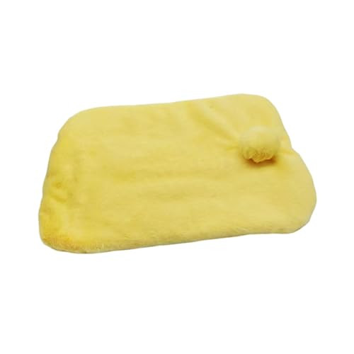 Fenteer Kaninchenbett, Hasenunterlage, Matte, Winter, warm, bequem, Kleintier-Plüschbett, Meerschweinchenbett für Häschen, Meerschweinchen, Hamster, Igel, Gelb Fenteer Kaninchenbett, Hasenunterlage, Matte, Winter, warm, bequem, Kleintier-Plüschbett, Meerschweinchenbett für Häschen, Meerschweinchen, Hamster, Igel, Gelb von Fenteer