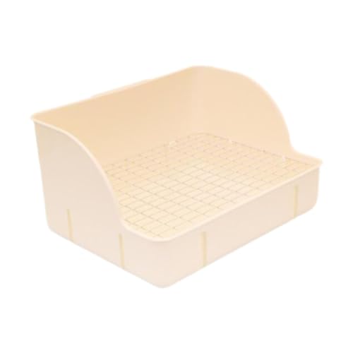 Fenteer Kaninchenstreu Pfanne, Käfig -Toilettenbettwäsche, Bettpan, Beige Fenteer Kaninchenstreu Pfanne, Käfig -Toilettenbettwäsche, Bettpan, Beige von Fenteer