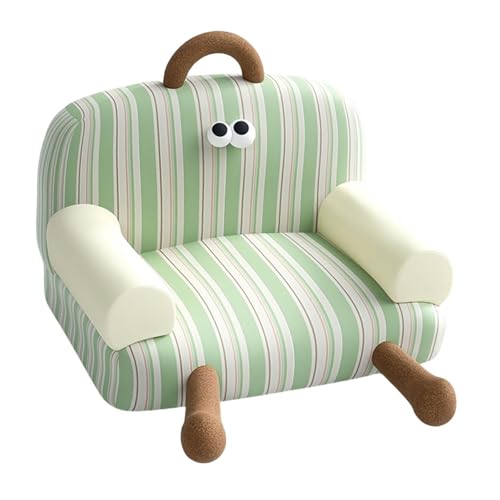 Fenteer Katze Couch waschbarer Katzenstuhl weich für Welpenkätzchen süß bequem, atmungsaktiv, Green L von Fenteer