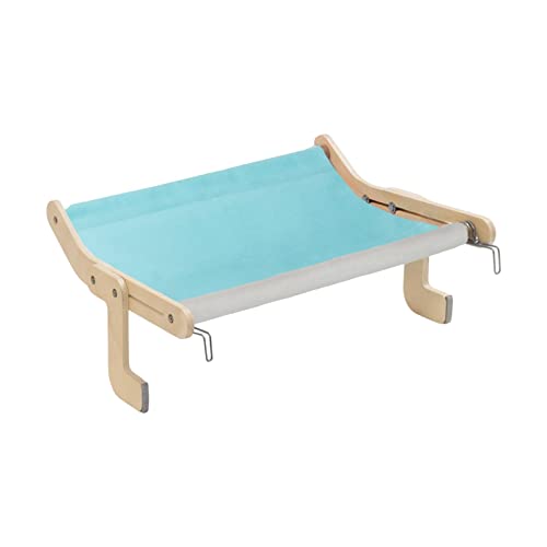 Fenteer Katzen-Fensterstange, Lounge-Hängematte, langlebiger Regalsitz, verstellbares Katzenbett, abnehmbar für Fenster, Schlafzimmer, kein Saugnapf, kein, Fenteer Katzen-Fensterstange, Lounge-Hängematte, langlebiger Regalsitz, verstellbares Katzenbett, abnehmbar für Fenster, Schlafzimmer, kein Saugnapf, kein, von Fenteer