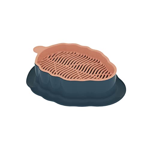 Fenteer Katzen Grassprosser Tablett, Keimbehälter, Langlebig, Bodenfrei, Startpflanzen Wachstumstabletts, Hydroponische Katzenbox für Hausgartengemüse, Blau-Orange Fenteer Katzen Grassprosser Tablett, Keimbehälter, Langlebig, Bodenfrei, Startpflanzen Wachstumstabletts, Hydroponische Katzenbox für Hausgartengemüse, Blau-Orange von Fenteer