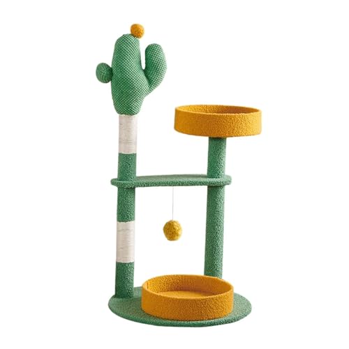 Fenteer Katzenbaum, Katzenhaus-Möbelschutz, Katzenmöbel mit Sisal-überzogenem Kratzbaum, Katzenbett für Hauskatzen, Kätzchen-Sitzstange, a Fenteer Katzenbaum, Katzenhaus-Möbelschutz, Katzenmöbel mit Sisal-überzogenem Kratzbaum, Katzenbett für Hauskatzen, Kätzchen-Sitzstange, a von Fenteer