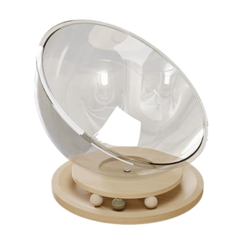 Fenteer Katzenbett in Raumkapselform, Hängematte für Katzen im Innenbereich, Aktivitätszentrum, Ständer aus Massivholz, universelles Haustierzubehör, Solid Wood L Fenteer Katzenbett in Raumkapselform, Hängematte für Katzen im Innenbereich, Aktivitätszentrum, Ständer aus Massivholz, universelles Haustierzubehör, Solid Wood L von Fenteer