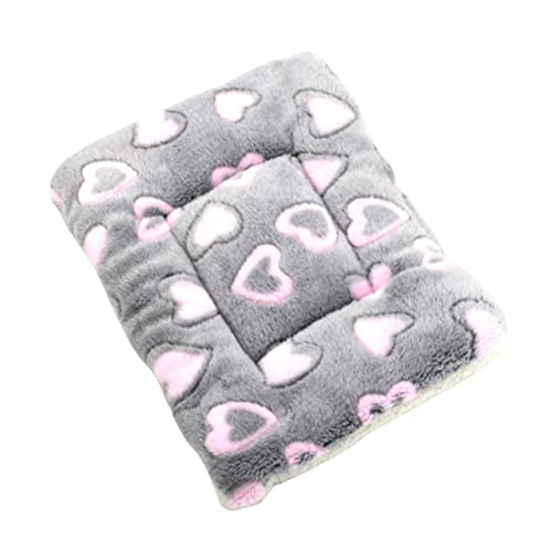 Fenteer Katzenbettmatten Hundebettmatte Decke Kätzchenkissen Haustierschlafmatten Weiche Haustierunterlage Käfigunterlage für Welpen, Kaninchen, Katzen, grau m Fenteer Katzenbettmatten Hundebettmatte Decke Kätzchenkissen Haustierschlafmatten Weiche Haustierunterlage Käfigunterlage für Welpen, Kaninchen, Katzen, grau m von Fenteer