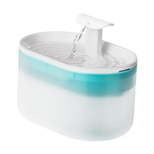 Fenteer Katzenbrunnen, USB-Stromversorgung, Abnehmbarer automatischer 2,1-Liter-Wasserspender für Hunde Fenteer Katzenbrunnen, USB-Stromversorgung, Abnehmbarer automatischer 2,1-Liter-Wasserspender für Hunde von Fenteer