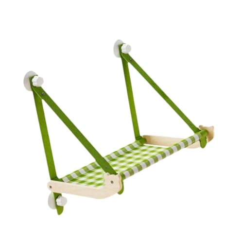 Fenteer Katzenhängematte, Katzensitzstange, Fenstersitz, praktisch, einfach zu verwenden, stabil, Geschenk, Katzenregale, Fensternest, Fensterbett, GrÜn Fenteer Katzenhängematte, Katzensitzstange, Fenstersitz, praktisch, einfach zu verwenden, stabil, Geschenk, Katzenregale, Fensternest, Fensterbett, GrÜn von Fenteer