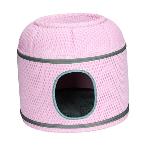 Fenteer Katzenhaus, Katzenbett für Hauskatzen, weich, Eva, Katzenmöbel, Katzenversteck, Haustier, Katzennest, Höhle für Kätzchen, Katzen, die Sich ausruhen, Rosa Fenteer Katzenhaus, Katzenbett für Hauskatzen, weich, Eva, Katzenmöbel, Katzenversteck, Haustier, Katzennest, Höhle für Kätzchen, Katzen, die Sich ausruhen, Rosa von Fenteer