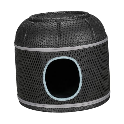 Fenteer Katzenhaus, Katzenbett für Hauskatzen, weich, Eva, Katzenmöbel, Katzenversteck, Haustier, Katzennest, Höhle für Kätzchen, Katzen, die Sich ausruhen, Schwarz Fenteer Katzenhaus, Katzenbett für Hauskatzen, weich, Eva, Katzenmöbel, Katzenversteck, Haustier, Katzennest, Höhle für Kätzchen, Katzen, die Sich ausruhen, Schwarz von Fenteer