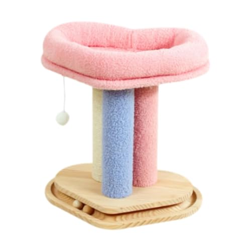 Fenteer Katzenkratzbaum, Katzen-Sisal-Kratzbaum, ganzjährig, interaktives Spielzeug für Hauskatzen, Kätzchenkratzbaum für Katzen, Katzenbedarf, Kätzchen Fenteer Katzenkratzbaum, Katzen-Sisal-Kratzbaum, ganzjährig, interaktives Spielzeug für Hauskatzen, Kätzchenkratzbaum für Katzen, Katzenbedarf, Kätzchen von Fenteer