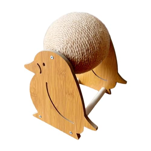 Fenteer Katzenkratzbaum, Katzenkratzball, Spielzeugzubehör, niedlicher Kratzbaum, praktischer, kompakter Haustierkratzbaum, interaktives Spielzeug zum Fenteer Katzenkratzbaum, Katzenkratzball, Spielzeugzubehör, niedlicher Kratzbaum, praktischer, kompakter Haustierkratzbaum, interaktives Spielzeug zum von Fenteer