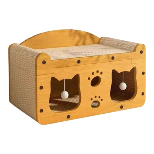 Fenteer Katzenkratzbaum, Katzenspielzeug, Katzenhaus, Schleifklauenspielzeug, verschleißfest, praktisches Geschenk, Robustes Katzenkratzbett, Klein von Fenteer