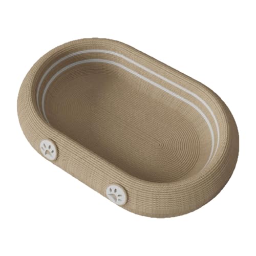 Fenteer Katzenkratzbett, Katzenlounge, Couch, Schutz von Möbeln, Sofas, Teppichen, atmungsaktives Kratzbrett, Haustierbett für Hauskatzen, Pfote von Fenteer