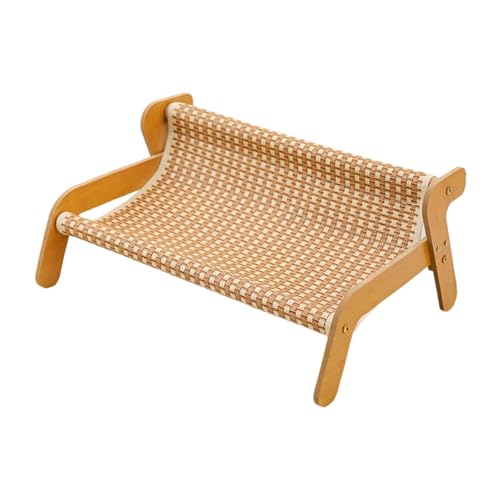 Fenteer Katzenkratzbett, Katzenstuhl, modernes erhöhtes Bett, Sofaform, groß, für Hauskatzen, verschleißfeste Kratzmatte, Kratzbrett, Kühlmatte von Fenteer