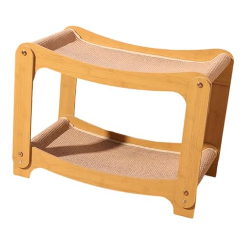 Fenteer Katzenkratzbrett, Etagenbett, Lounge, waschbares Sisalkissen, bequem für kleine Wohnungen, Mehrzweck-Zubehör, Haustiermöbel, Size L Fenteer Katzenkratzbrett, Etagenbett, Lounge, waschbares Sisalkissen, bequem für kleine Wohnungen, Mehrzweck-Zubehör, Haustiermöbel, Size L von Fenteer