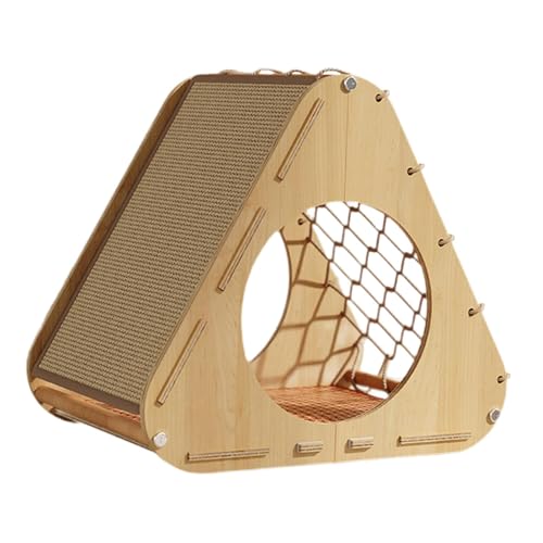 Fenteer Katzenkratzbrett, Kratzbrett, Kratzdreieck, Katzenhaus, Loungebett für Kleintiere, Katzengeburtstag, Kätzchen, Haustierspielzeug, ohne Leiter Fenteer Katzenkratzbrett, Kratzbrett, Kratzdreieck, Katzenhaus, Loungebett für Kleintiere, Katzengeburtstag, Kätzchen, Haustierspielzeug, ohne Leiter von Fenteer