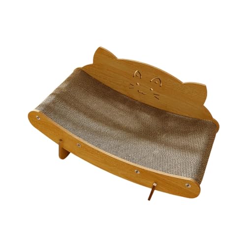 Fenteer Katzenkratzbrett, Lounge, schützt Möbel, Ruhe, Spielen, Haustiere, Geschenke, Schlafen, Neuheit, Schleifklauen, verschleißfest, Couch, Katzenkratzbett, Wellpapier Fenteer Katzenkratzbrett, Lounge, schützt Möbel, Ruhe, Spielen, Haustiere, Geschenke, Schlafen, Neuheit, Schleifklauen, verschleißfest, Couch, Katzenkratzbett, Wellpapier von Fenteer