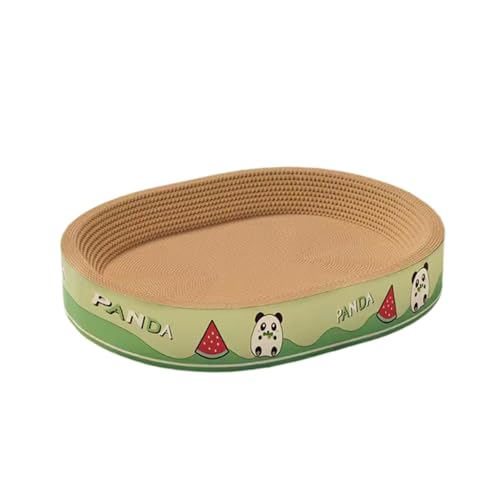 Fenteer Katzenkratzbrett aus Karton, 2-in-1, Katzenkratzbrett, Haustierbedarf für Couch, Teppiche, Sofas, Ruhe, Haustiermöbel, Kratzunterlage, Nest, Oval M Fenteer Katzenkratzbrett aus Karton, 2-in-1, Katzenkratzbrett, Haustierbedarf für Couch, Teppiche, Sofas, Ruhe, Haustiermöbel, Kratzunterlage, Nest, Oval M von Fenteer