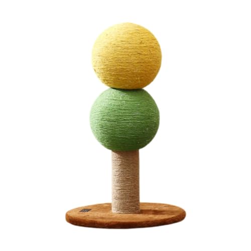 Fenteer Katzenkratzen nach der Versorgung Tanghulu -Form interaktives Spielzeugtraining Spielzeugklettern für Innenkatzen für Innenkatzen, die Sich ausruhen, Doppelkugel Fenteer Katzenkratzen nach der Versorgung Tanghulu -Form interaktives Spielzeugtraining Spielzeugklettern für Innenkatzen für Innenkatzen, die Sich ausruhen, Doppelkugel von Fenteer