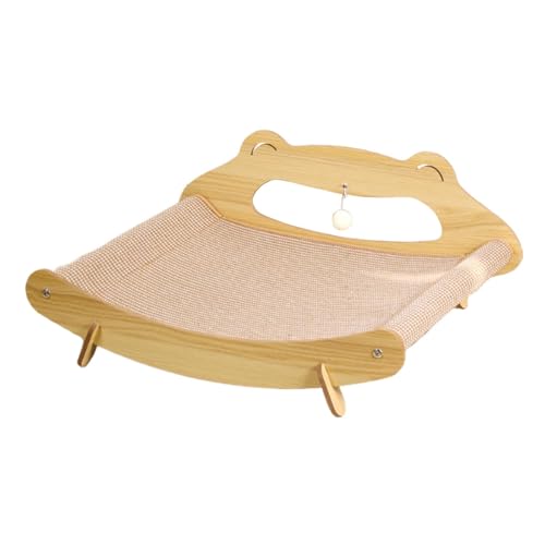 Fenteer Katzenkratzer -Couch, Lounge Bettmöbel Beschützer mit Ballspielzeug für Innenkatzen, Pappkatze Kratzer, L Fenteer Katzenkratzer -Couch, Lounge Bettmöbel Beschützer mit Ballspielzeug für Innenkatzen, Pappkatze Kratzer, L von Fenteer
