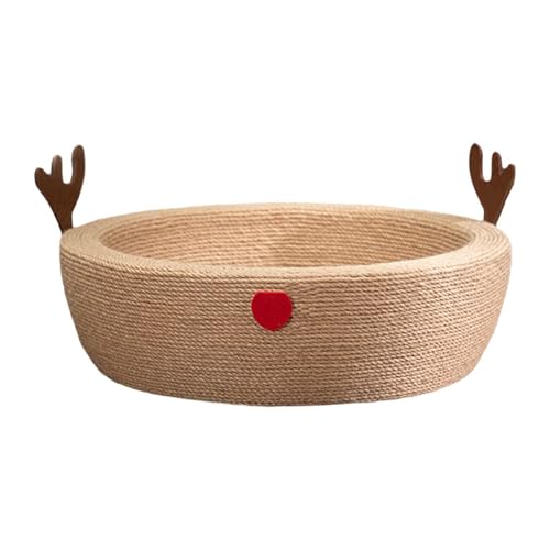 Fenteer Katzenkratzer aus Pappe, Katzenkratzschalenhaus, Haustierkissen, Katzenbett für den Innenbereich, Wellpappe-Kratzunterlage, Kratzunterlage für, L Fenteer Katzenkratzer aus Pappe, Katzenkratzschalenhaus, Haustierkissen, Katzenbett für den Innenbereich, Wellpappe-Kratzunterlage, Kratzunterlage für, L von Fenteer