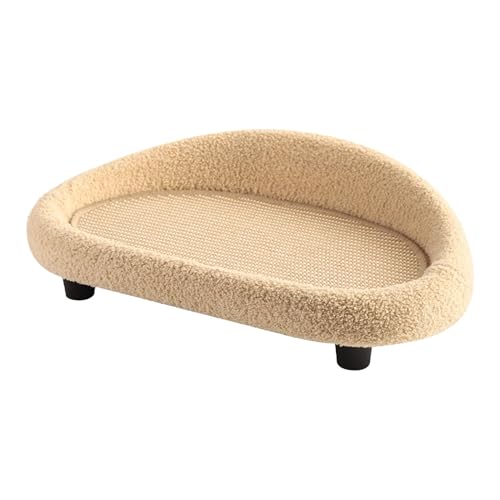 Fenteer Katzenliegebett, Haustiersofa mit Rutschfester Unterseite, Katzenschlafsofa, Katzensofa, Katzencouch für kleine Hunde und Katzen, Komfort und Fenteer Katzenliegebett, Haustiersofa mit Rutschfester Unterseite, Katzenschlafsofa, Katzensofa, Katzencouch für kleine Hunde und Katzen, Komfort und von Fenteer