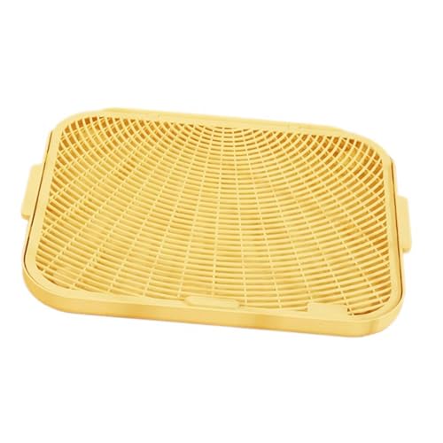 Fenteer Katzenstreu-Rampe, Fallenmatte, Rampenmatte, rutschfest, doppellagig, Dekoration, Fallenmatte, Katzentoilettenstufe für Terrasse, Badezimmer, Balkon, Klein von Fenteer
