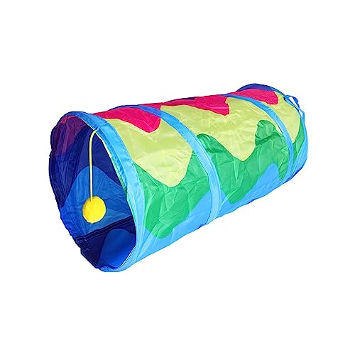 Katzentunnel, Katzentunnel, Spielzeug, Käfig, Spielzeug, Versteck, Innenbereich, Kaninchen, Welpe, Kleintiere, Haustier, Kätzchen, Haustierversteck, 25 cm x 50 cm Katzentunnel, Katzentunnel, Spielzeug, Käfig, Spielzeug, Versteck, Innenbereich, Kaninchen, Welpe, Kleintiere, Haustier, Kätzchen, Haustierversteck, 25 cm x 50 cm von Fenteer