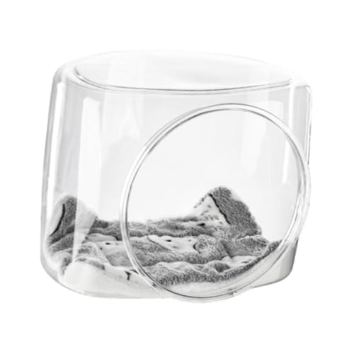 Fenteer Klares -Katzenbett, Haustier-Schlafbett, Heimtierbedarf, Katzenmöbel, Aktivitätscenter, Kätzchen-Nest, Katzenbett für Kätzchen, Kitty, Hase Fenteer Klares -Katzenbett, Haustier-Schlafbett, Heimtierbedarf, Katzenmöbel, Aktivitätscenter, Kätzchen-Nest, Katzenbett für Kätzchen, Kitty, Hase von Fenteer