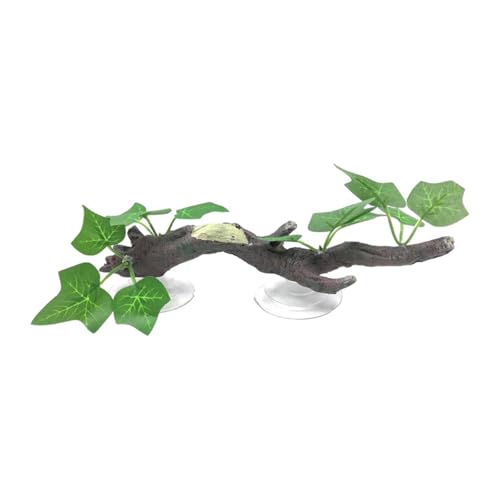 Fenteer Kletterbaum-Zweig-Dekor, Reptilien, Pflanzen, Terrarium, Aquarium, Geckos, Schlangen, Krabben, Lebensraum, Lebensraum-Dekoration, Reptilien-Eckzweig, Efeu Fenteer Kletterbaum-Zweig-Dekor, Reptilien, Pflanzen, Terrarium, Aquarium, Geckos, Schlangen, Krabben, Lebensraum, Lebensraum-Dekoration, Reptilien-Eckzweig, Efeu von Fenteer
