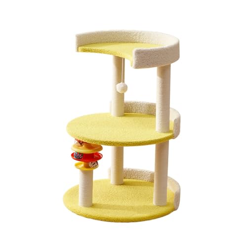 Fenteer Kratzbäume für Hauskatzen Katzenständer Spielhaus Katzen Springspielzeug Schleifklauenauflage Katzenklettergerüst Haustier Katzenhaus, Style A Fenteer Kratzbäume für Hauskatzen Katzenständer Spielhaus Katzen Springspielzeug Schleifklauenauflage Katzenklettergerüst Haustier Katzenhaus, Style A von Fenteer