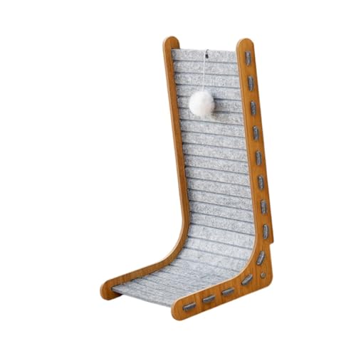 Fenteer Kratzbaum für Katzen, Schleifkralle, Geschenke, L, Kratzbaum, Lounge-Bett, Spielspielzeug, Katzenschlafnest, Kratzschüssel, Pappunterlage, Grau Fenteer Kratzbaum für Katzen, Schleifkralle, Geschenke, L, Kratzbaum, Lounge-Bett, Spielspielzeug, Katzenschlafnest, Kratzschüssel, Pappunterlage, Grau von Fenteer