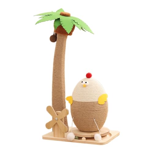 Fenteer Kratzbaum für Katzen, süßer Katzenbaum für Kätzchen, lustiger, einzigartiger vertikaler Möbelschutz, Sisal-Katzenkratzbaum für Katzen, Kätzchen Fenteer Kratzbaum für Katzen, süßer Katzenbaum für Kätzchen, lustiger, einzigartiger vertikaler Möbelschutz, Sisal-Katzenkratzbaum für Katzen, Kätzchen von Fenteer