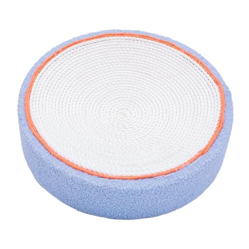 Fenteer Kratzbettmatte für Katzen, rutschfeste Unterseite, 40 cm, Kratzbrett, Lounge für Hauskatzen zum Spielen, Ausruhen, Schleifen, Möbelschutz, Blaubeere von Fenteer