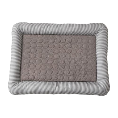 Fenteer Kühlmatte für Haustiere, Schlafunterlage für Haustiere, leicht zu reinigen, 50 cm x 65 cm x 5 cm, für den Sommer, Eisseide, Kaffeefarbe Fenteer Kühlmatte für Haustiere, Schlafunterlage für Haustiere, leicht zu reinigen, 50 cm x 65 cm x 5 cm, für den Sommer, Eisseide, Kaffeefarbe von Fenteer
