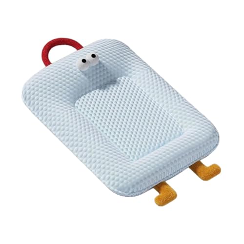 Fenteer Kühlmatte für Hunde, Kühlkissen, Bodenschlafmatte für den Außenbereich, weiche Kiste, waschbares Bett, leicht zu reinigendes Haustier-Pad-Kissen, M von Fenteer