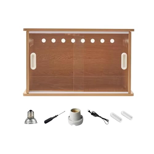 Fenteer Kükenaufzuchtkasten, Kükenaufzuchtkasten, Holz Guckkasten, Hamsterhaus, Käfig, Aufzuchtkasten für Küken, Hamsterhaus für Schlafende Rennmäuse, Box mit Wärmelampe Fenteer Kükenaufzuchtkasten, Kükenaufzuchtkasten, Holz Guckkasten, Hamsterhaus, Käfig, Aufzuchtkasten für Küken, Hamsterhaus für Schlafende Rennmäuse, Box mit Wärmelampe von Fenteer